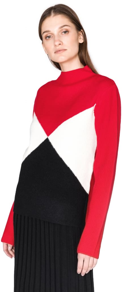 svetr a módní vrstvení oblečení