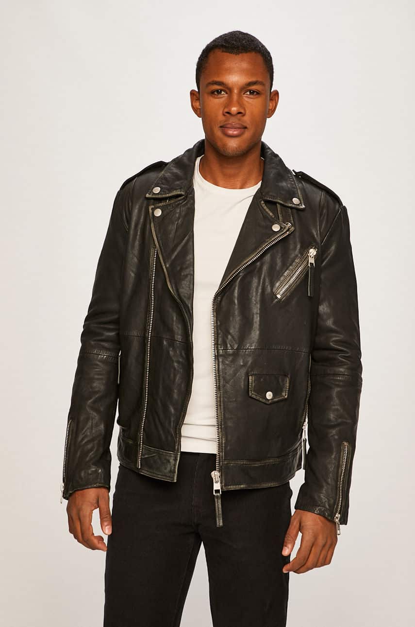 Pánské kožené bundy