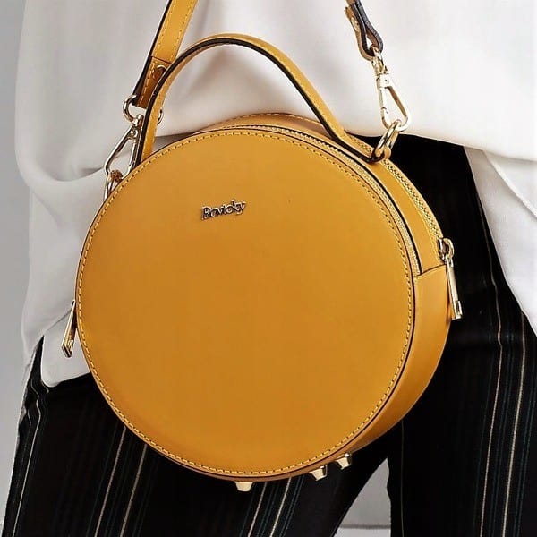 kulatá kabelka, módní tipy a triky