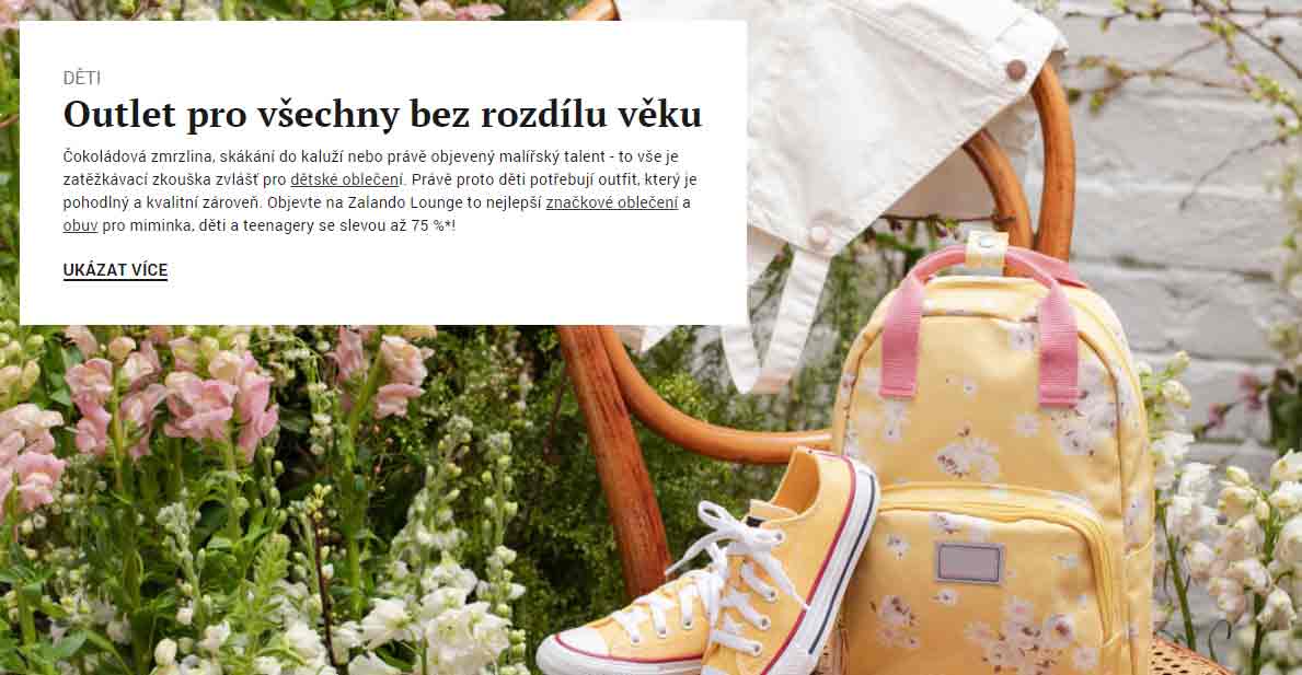 Zalando výprodej módních doplňků