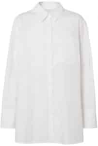 módní bílá košile