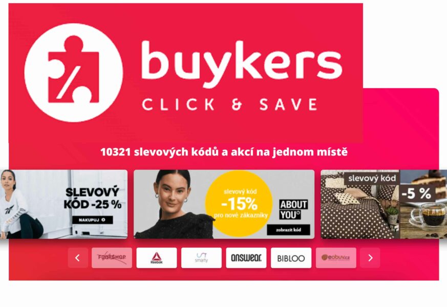 Buykers.cz slevy a slevové kupóny
